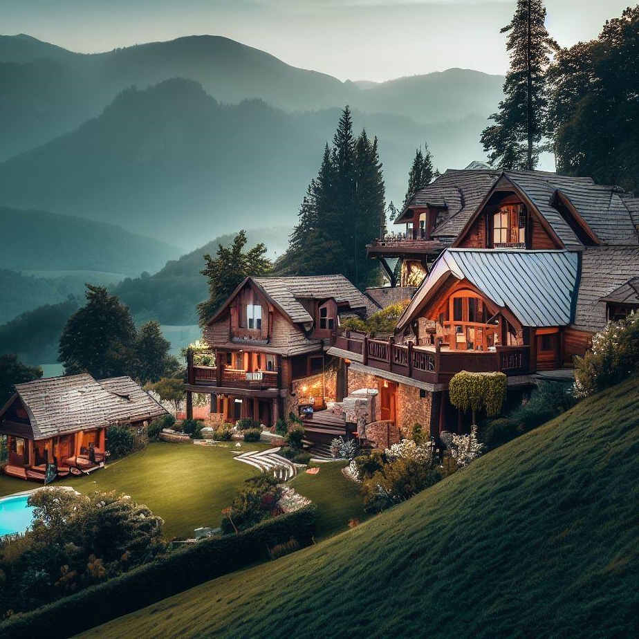 Luksusowe domki w górach