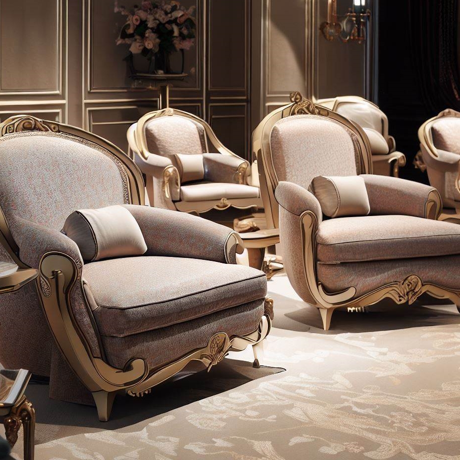 Luksusowe fotele do salonu